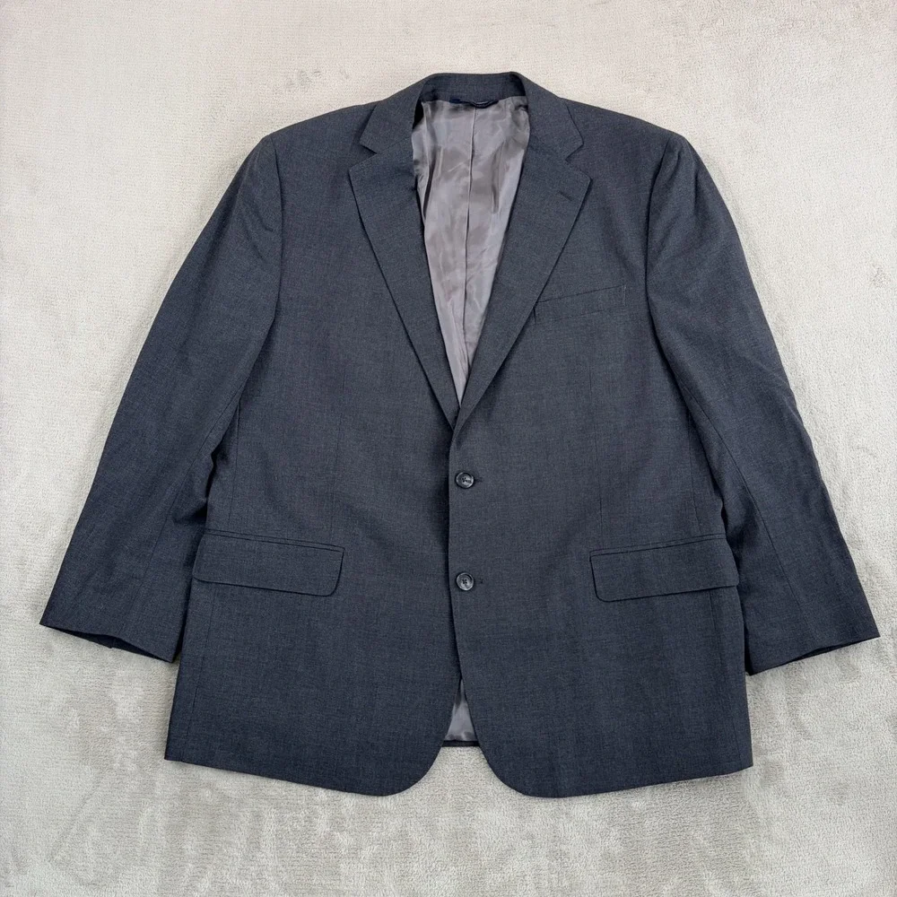 Brooks Brothers Explorer Suit Grey Vitale Barberis Canonico Italy Wool Men 48R